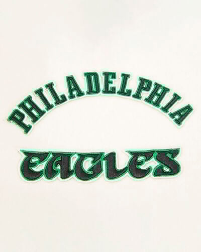 Philadelphia Eagles Retro Classic Rib Wool Varsity Jacket Philadelphia Eagles Retro Classic Rib Wool Varsity Jacket