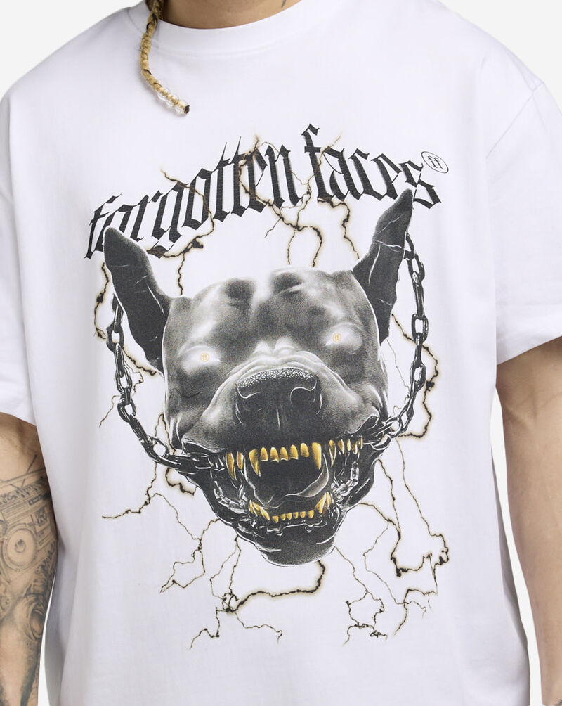 Forgotten Faces Electric Pit Bull Tee FOFUS117-00220 White 3