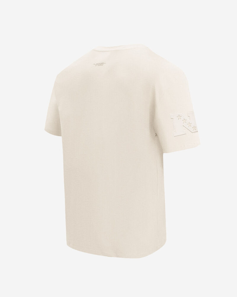 PRO STANDARD Philadelphia Eagles Neutral Drop Shoulder Tee FPE148071-EGG cream 3