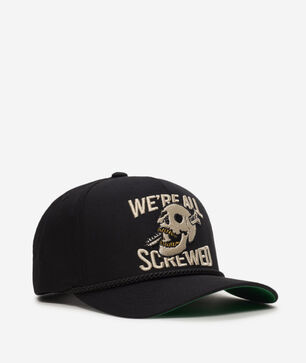 We're All Screwed Wool Trucker Hat 