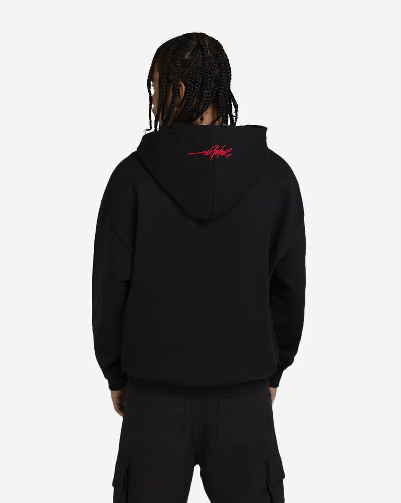 King Saladeen Abstract Money Bear Hoodie KS004-BLK Black 2