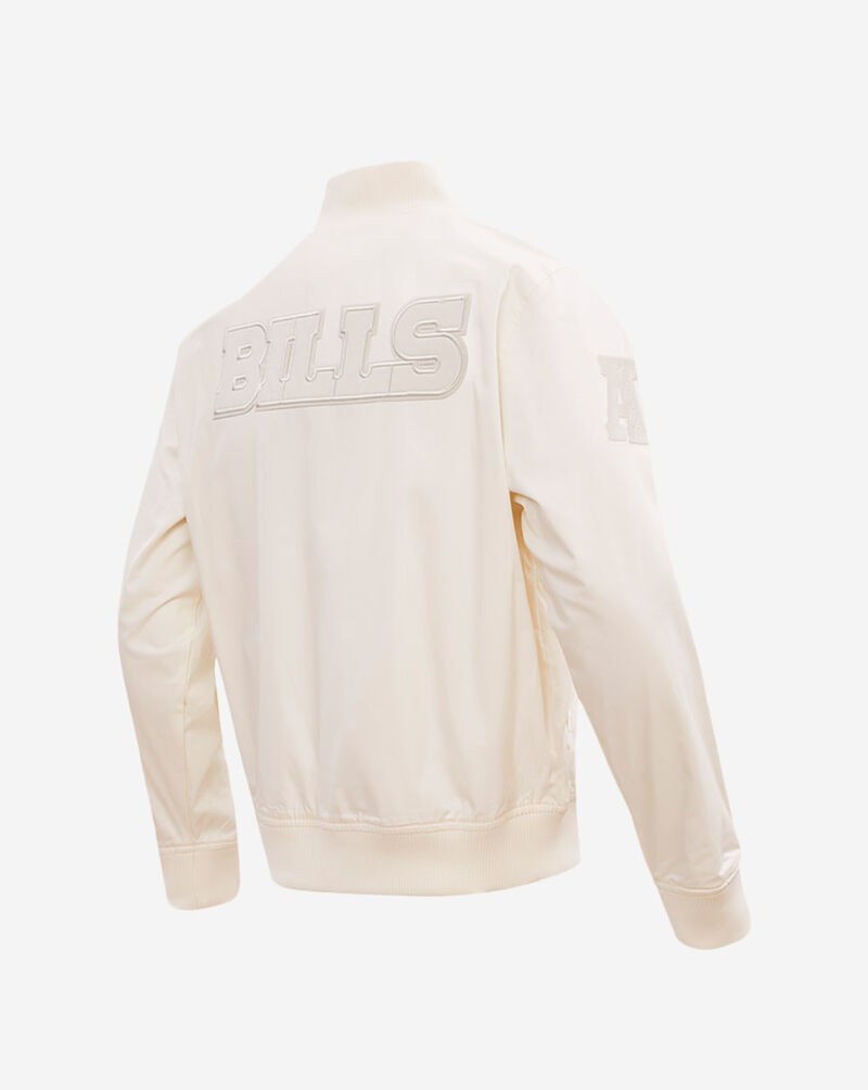 PRO STANDARD Buffalo Bills Neutral Twill Jacket FBB644723-EGG cream 3