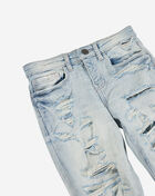 Jordan Craig Kids' Distressed Slim Fit Jeans (8-16) JS3308B-ICEBLUE Blue 2