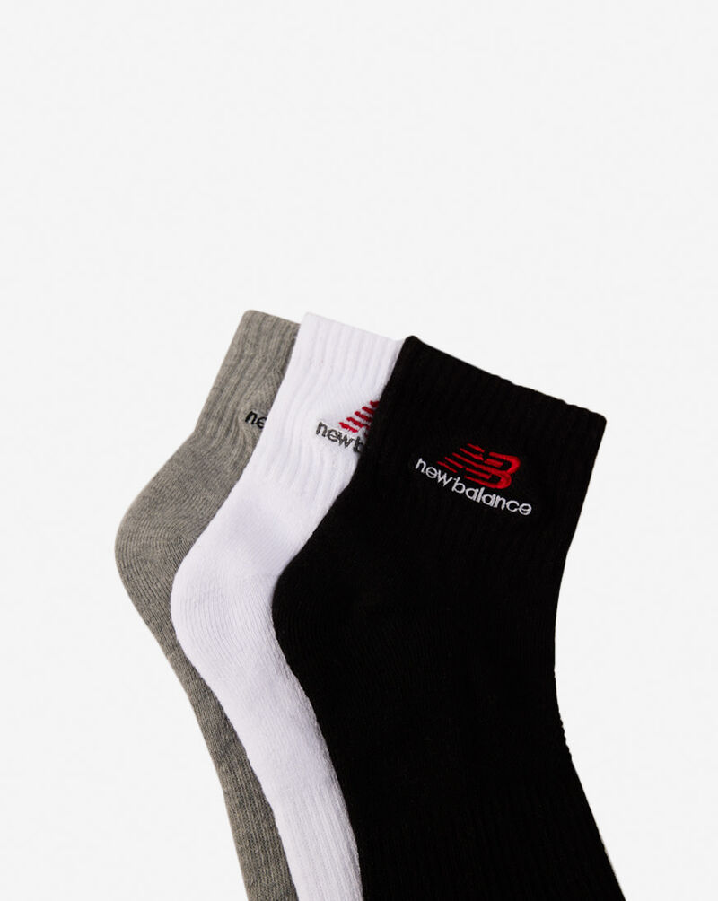 New Balance 3Pk Quarter Socks (6-12) NBU241QT05 Multi 3