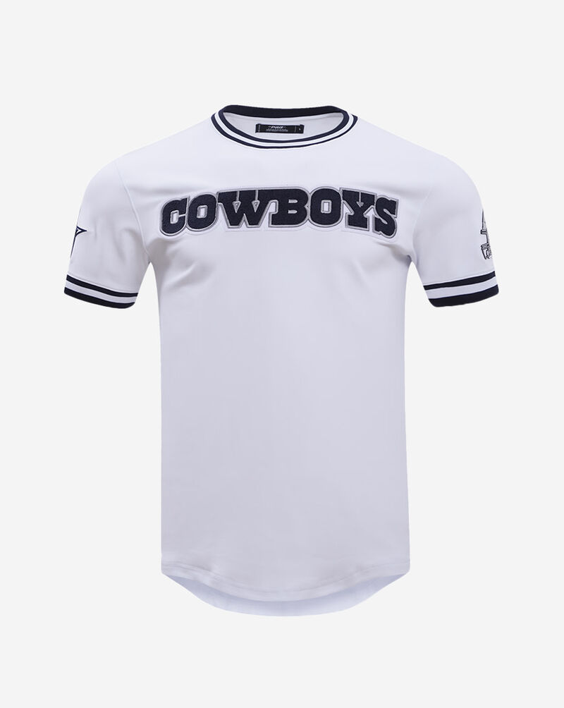 PRO STANDARD Dallas Cowboys Classic Chenille Double Knit Tee FDC1410292-WHT White 1