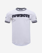 PRO STANDARD Dallas Cowboys Classic Chenille Double Knit Tee FDC1410292-WHT White 1
