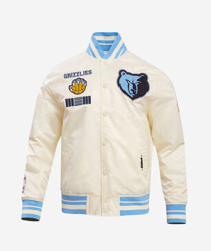 Memphis Grizzlies Retro Classic Rib Satin Jacket