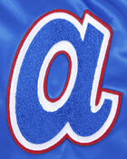 Atlanta Braves Retro Classic Rib Satin Jacket