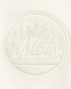 PRO STANDARD Big Boys' New York Mets Neutral Fleece Pull Over Hoodie LNMB5314997-EGG cream 4