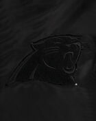 Carolina Panthers Triple Black Satin Jacket