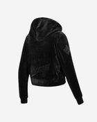 Chicago White Sox Triple Black Velour Full-Zip Pull Over Hoodie