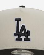 New Era 9Fifty Los Angeles Dodgers A-Frame Snapback Hat 71012985 Grey 2