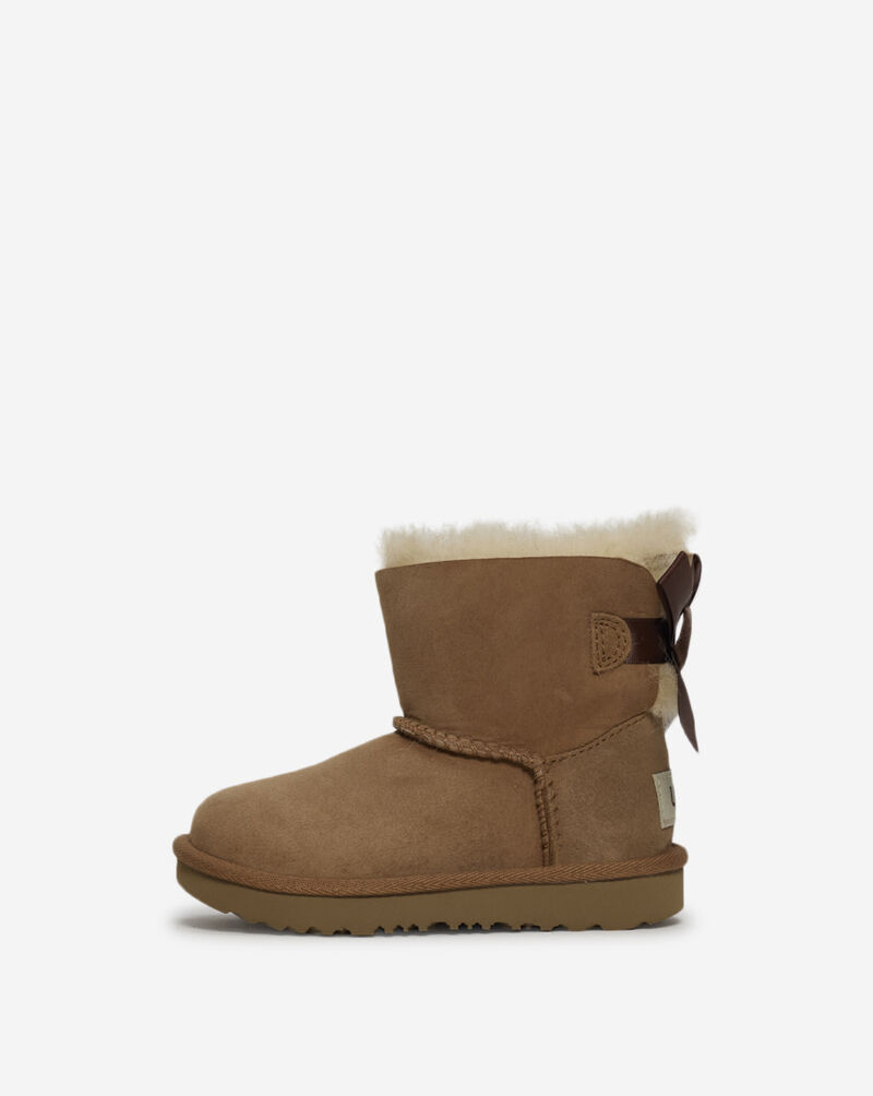 UGG Toddler Mini Bailey Bow II 1017397TCHE Beige 1