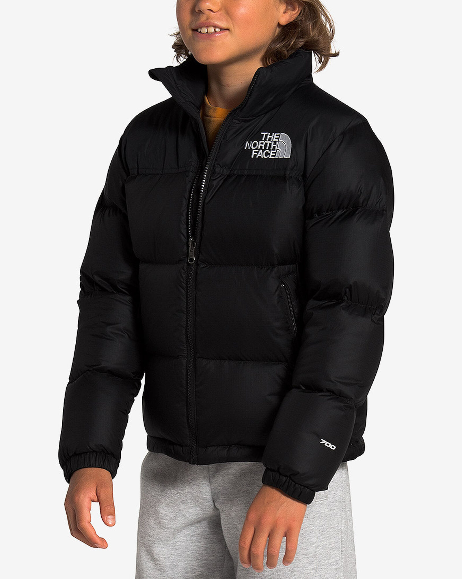 Shop The North Face Boys' Nuptse NF0A4TIM-JK3 black | SNIPES