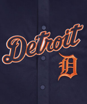 Detroit Tigers Short Sleeve Classic Warm Up Jacket