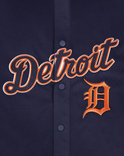 Detroit Tigers Short Sleeve Classic Warm Up Jacket
