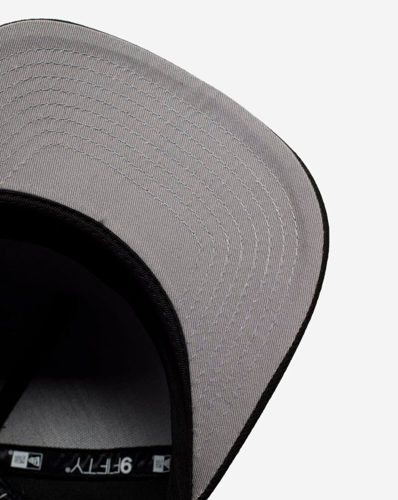 New Era 9Fifty A-Frame New York Knicks Upside Down Snapback Hat 70904229 Black 4