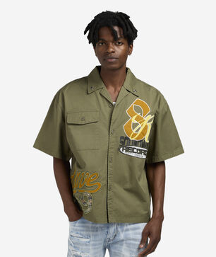 Crop Wilds Short Sleeve Woven Shirt