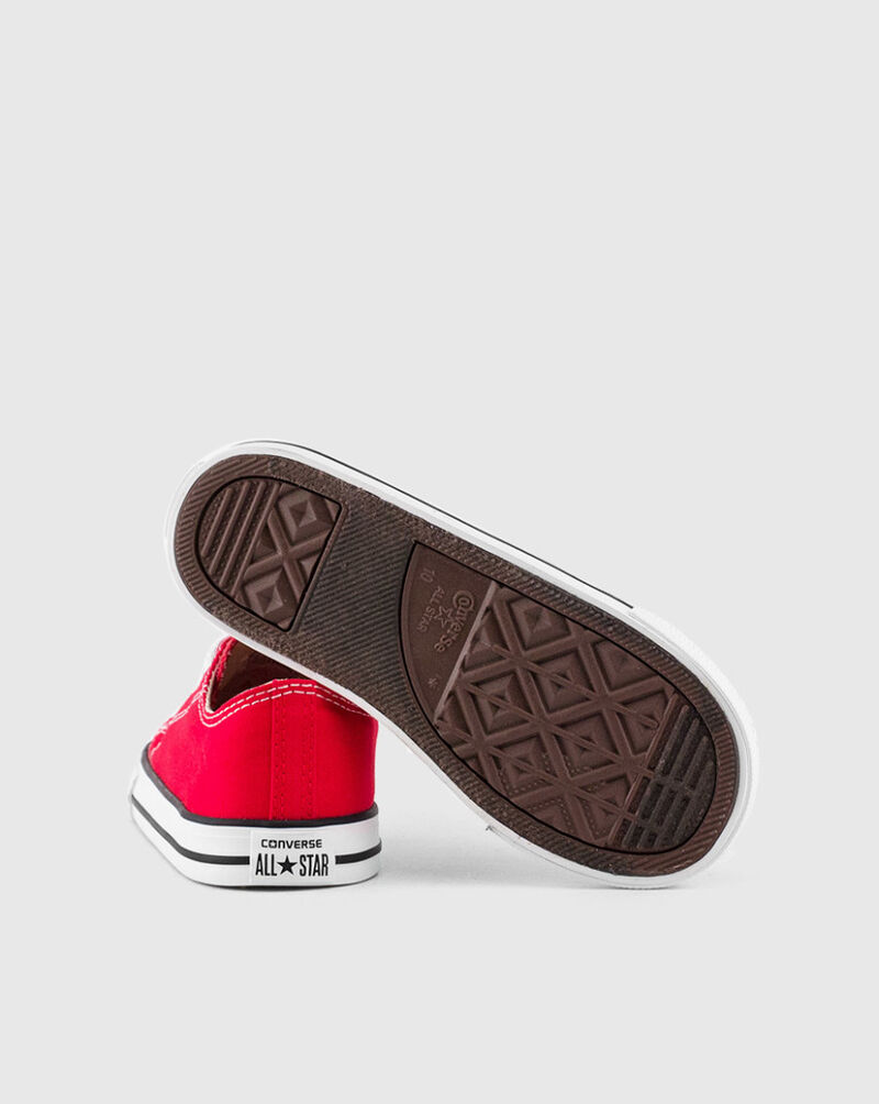 Converse Toddler Chuck Taylor All Star Oxford 7J236 Red 2