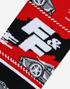 Odd Sox Fast and Furious Mash Up Crew Socks (L) 38025MONCD Multi 2