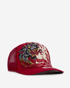 Ed Hardy Rhinestone Eagle Panther Trucker Hat EHH0001-27RS Multi 1