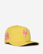 New Era 9Fifty New York Mets A-Frame Snapback Hat 71011853 Yellow 1