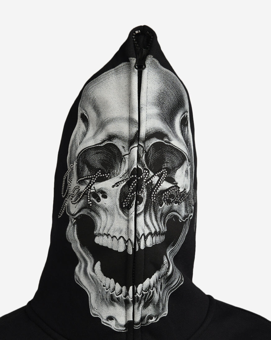 Shop Hasta Muerte Skull Hoodie HMT2SKLHDY-BLK black | SNIPES USA