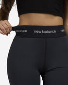 New Balance NB Sleek High Rise Banded 5in Sport Shorts WS51182-BK Black 3