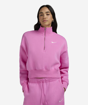 NSW Phoenix Fleece 1/4-Zip Cropped Sweatshirt