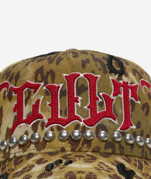 Cheetah Print 5 Panel Trucker Hat
