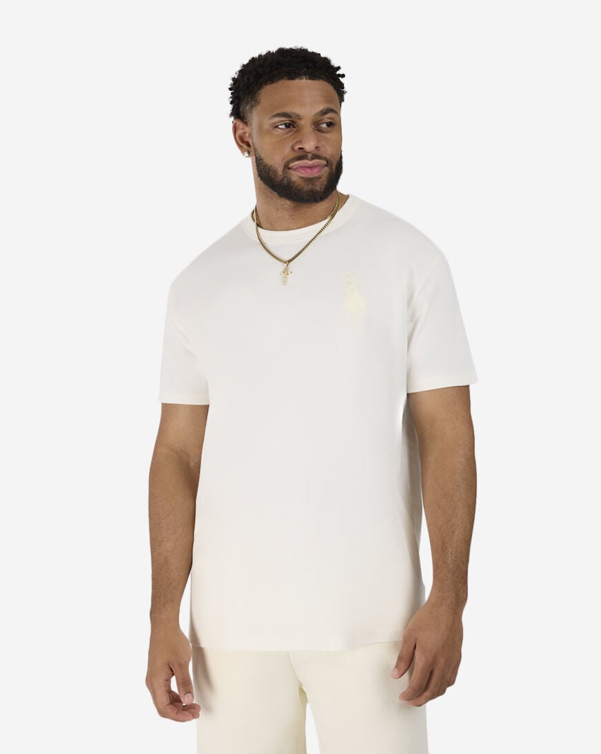 Shop Polo Ralph Lauren Big Pony Tonal Tee 710936509003-CRM