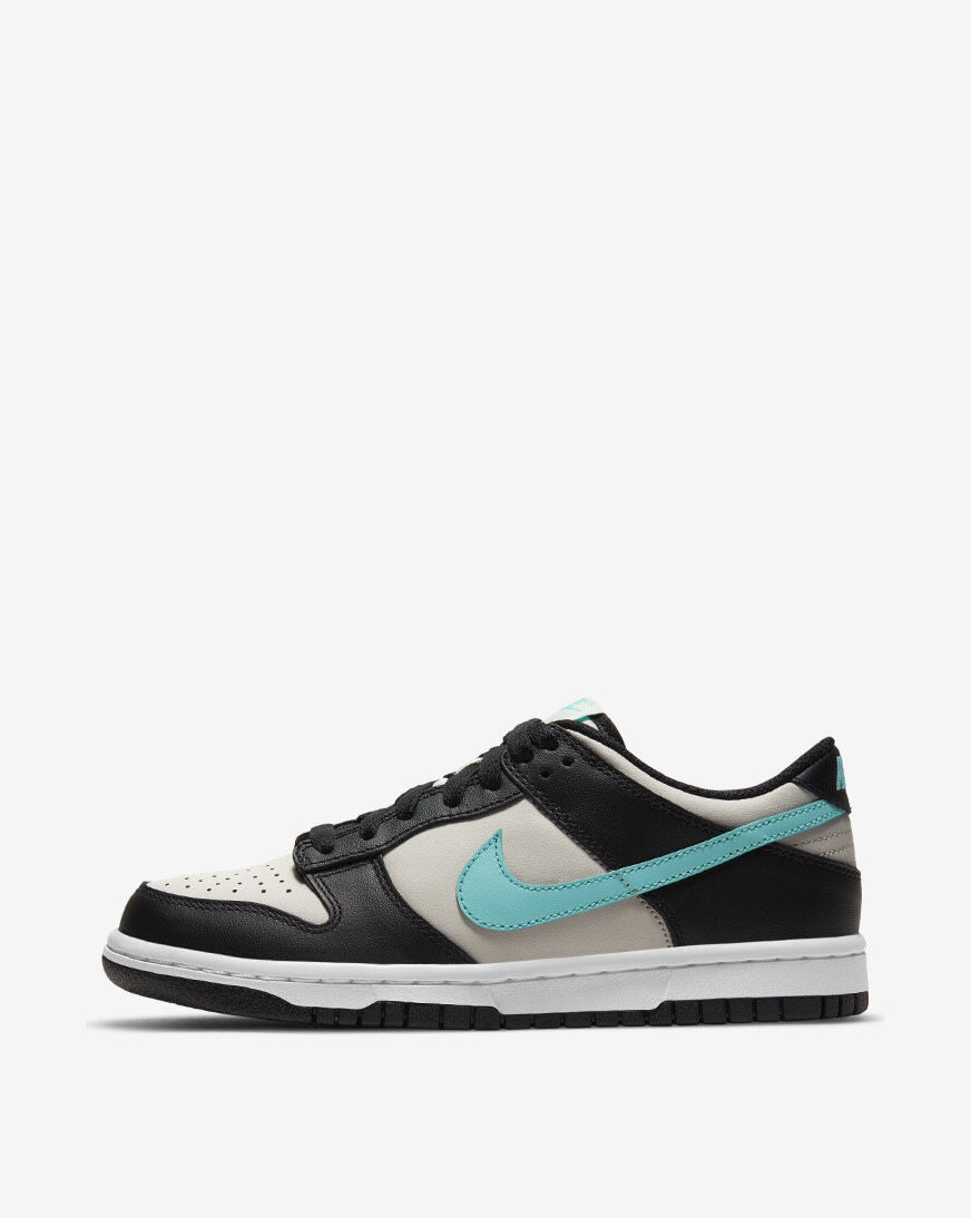 Snipes dunk low black white clearance