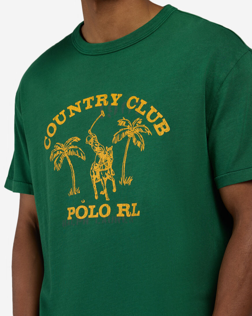 Shop Polo Ralph Lauren Country Club Printed T-Shirt 710B13513001