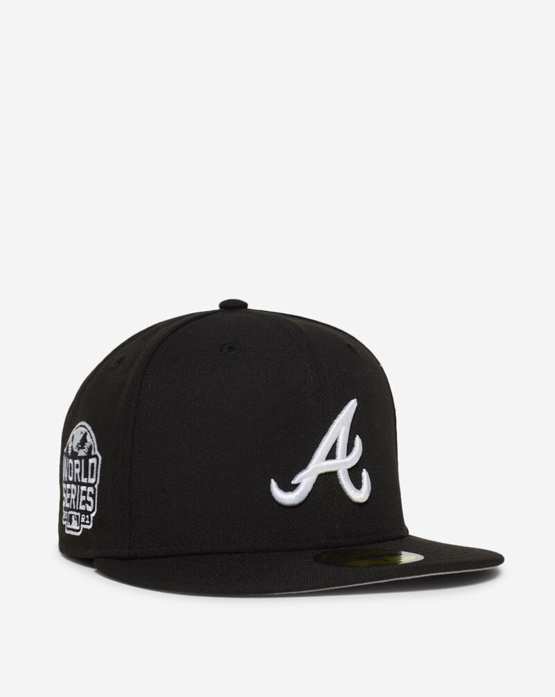 New Era 59Fifty Atlanta Braves Fitted Hat 60398756 Black 1