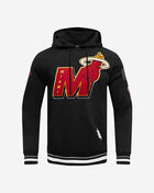 Miami Heat Mash Up Rib Fleece Pull Over Hoodie