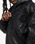 Smoke Rise Racing PU Hooded Jacket OH25685SN-BLK Black 3