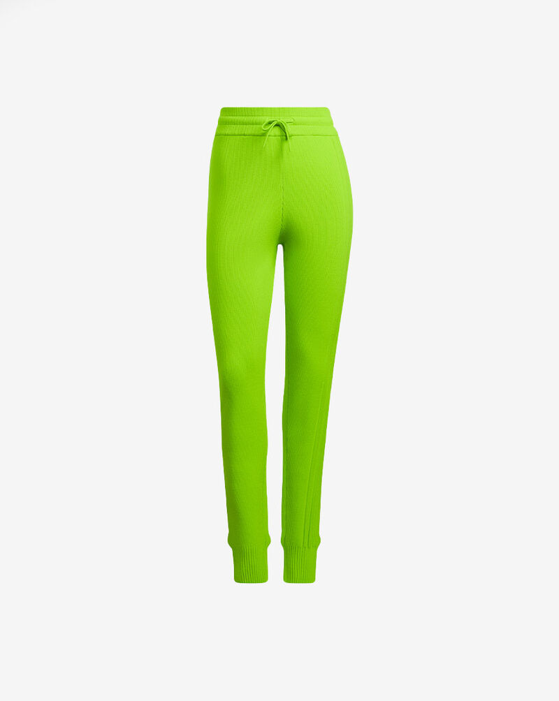 adidas IVY PARK 3-Stripes Knit Rib Jogger Pants HC5970 Green 4
