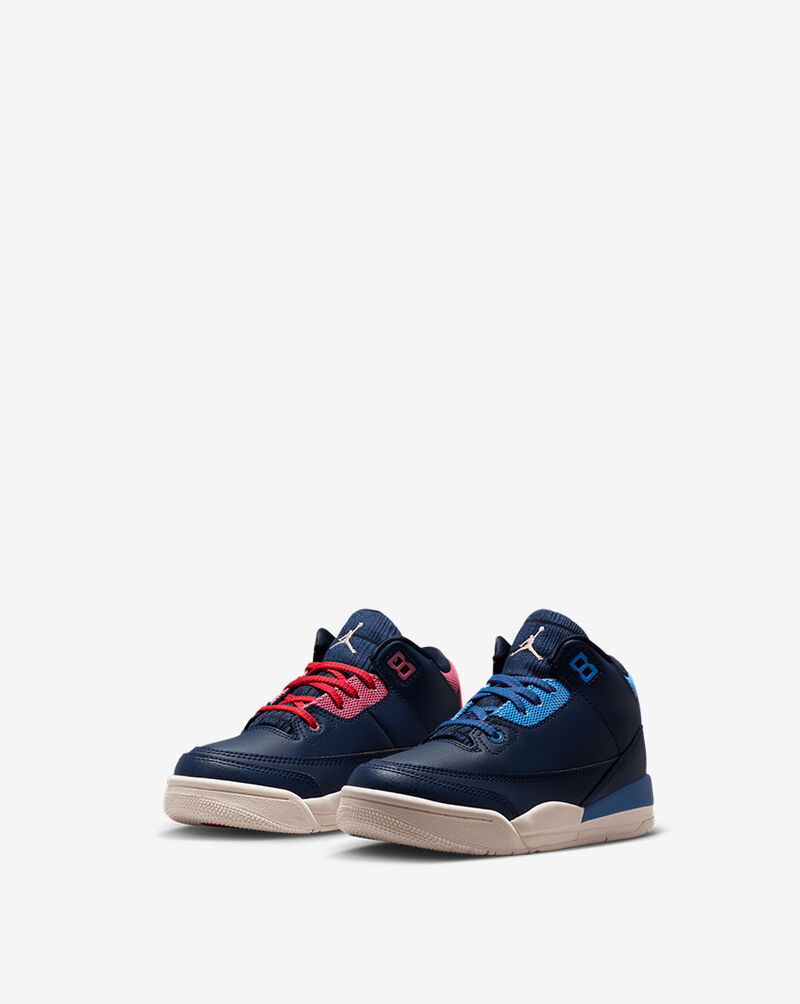 Jordan Little Kids' Air Jordan 3 Retro "Sport Renaissance" HQ0783-400 Blue 2