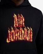 Jordan AJ5 Fire Red Hoodie IQ6967-010 Black 3