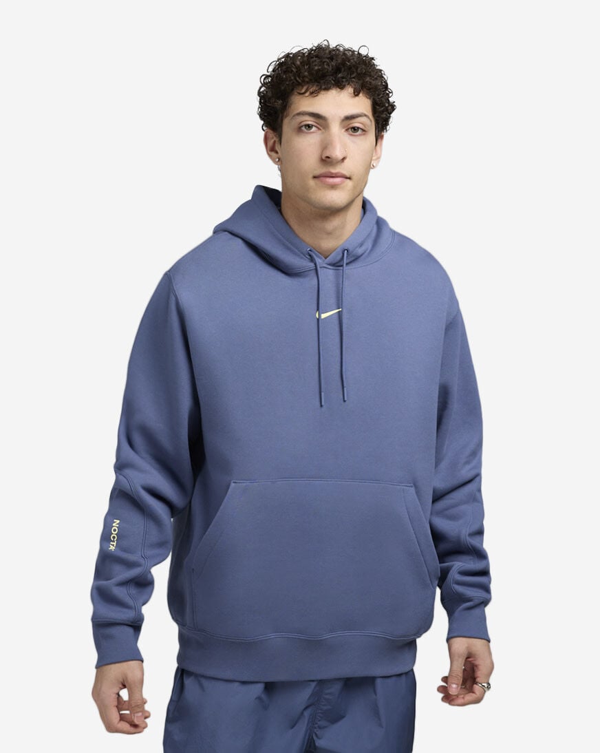 Shop Nike NOCTA Fleece CS Hoodie FN7659-491 blue | SNIPES USA