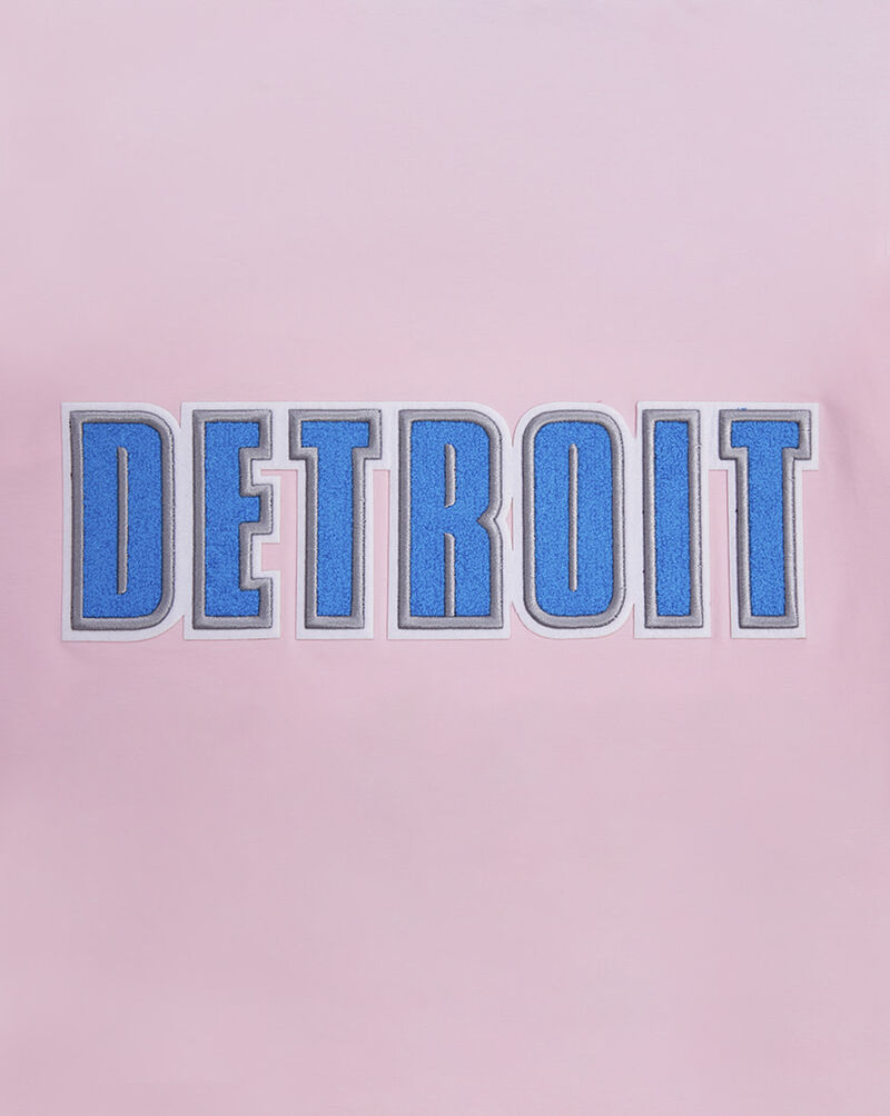 PRO STANDARD Detroit Lions Classic Chenille Tee FDL1410267-PNK Pink 2