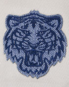Detroit Tigers Varsity Blue Denim Jacket