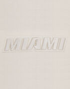 Miami Heat Neutral Drop Shoulder Fleece Crewneck