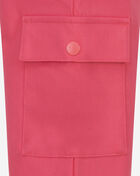 Nike 
Girls' NSW Woven Twill Pants 36M195-A19 Pink 5