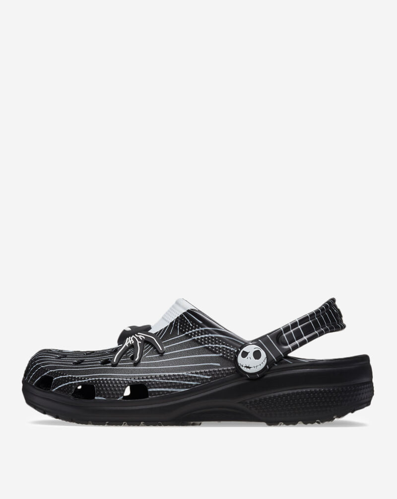 Crocs + Disney Nightmare Before Christmas Classic Clog M11/W13 Black & White The Nightmare Before Christmas x Crocs Classic Clog - Black  main image 3