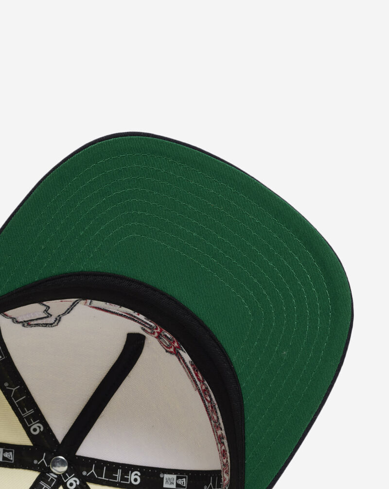 New Era 9Fifty Boston Red Sox Classic A-Frame Snapback Hat 60807864 cream 4