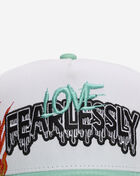 Field Grade Love Fearlessly Vampire Twill Trucker Hat 1005398 White 2