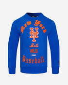 New York Mets Old English Fleece Crewneck
