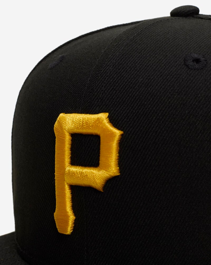 New Era 59Fifty Pittsburgh Pirates Core Fitted Hat 60399195 Black 2