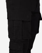 Stacked Utility Multi Cargo Jeans